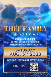 Thee Family Annual Festival event flyer